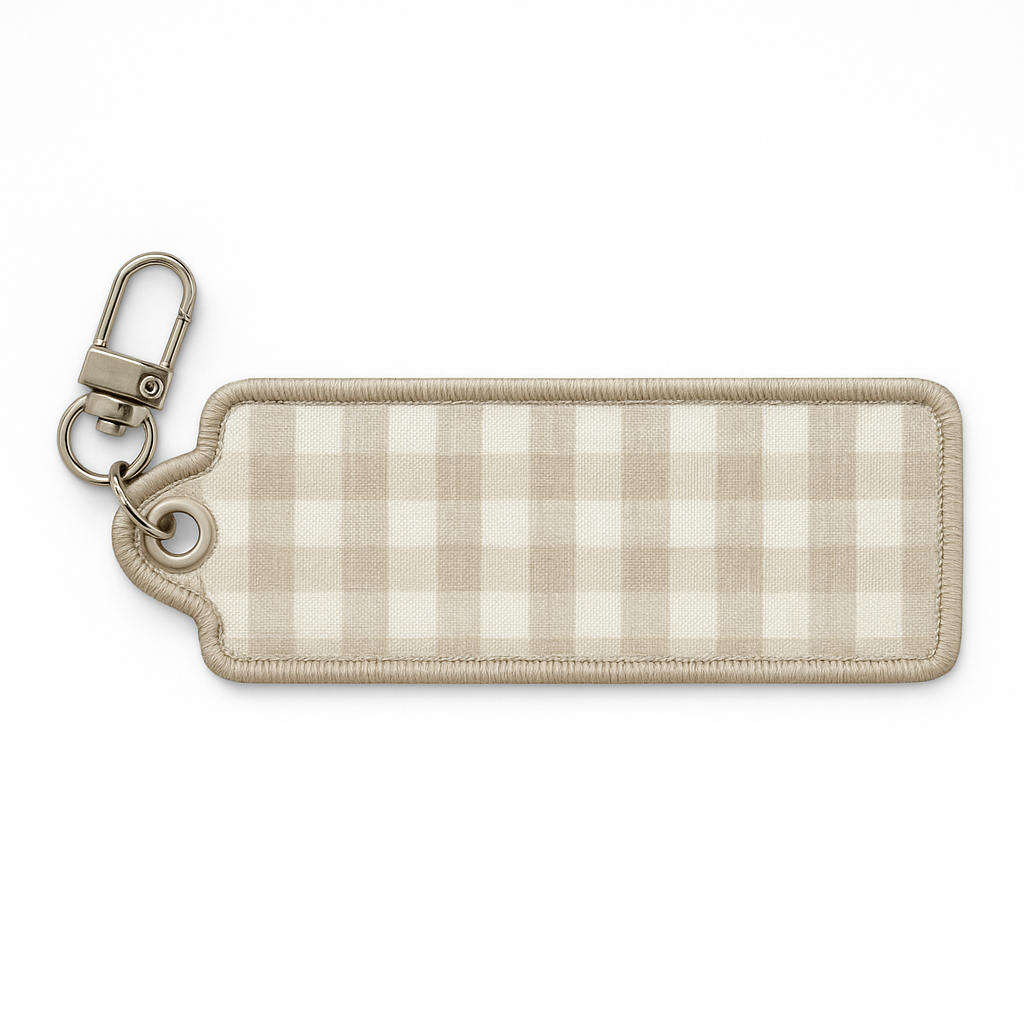 Luggage Tag Gingham